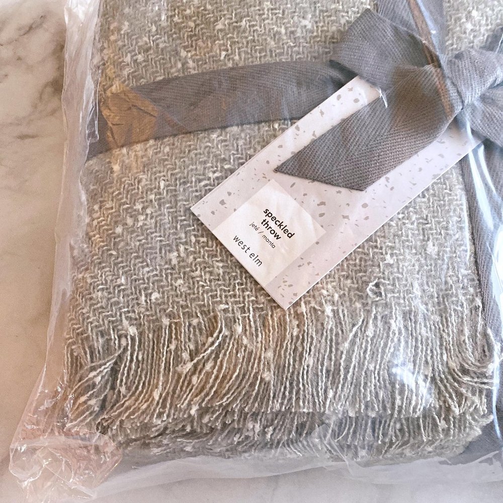 Speckled Throw NWT
